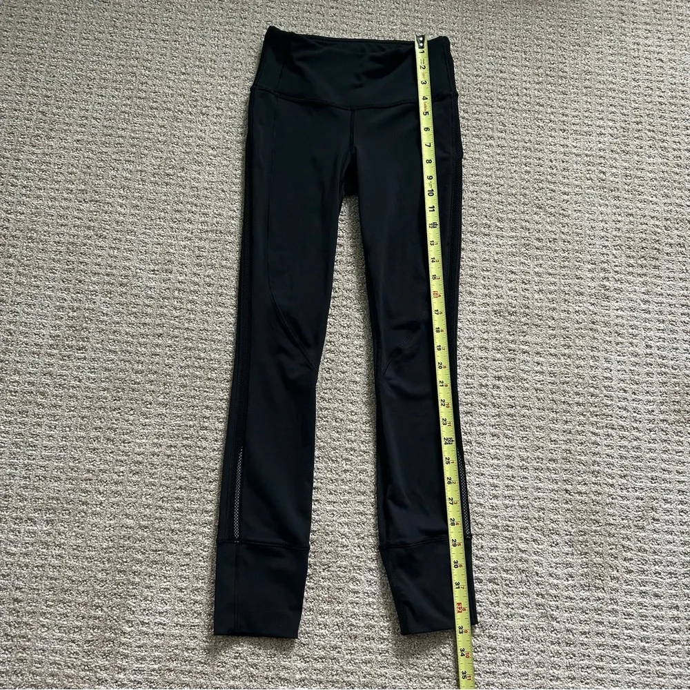 Lululemon Athletica Black Athletic Leggings Size 2
